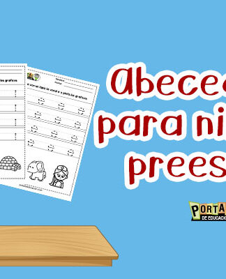 Abecedario para niños de preescolar