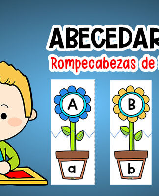 Abecedario – Flores para Recortar