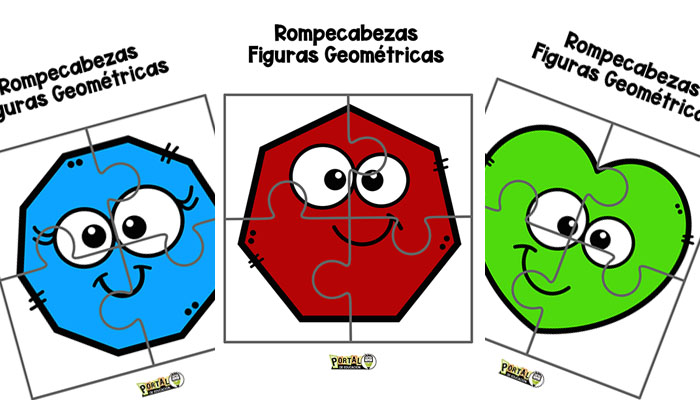 Rompecabezas de figuras geométricas