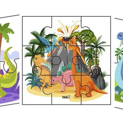 Rompecabezas de Dinosaurios