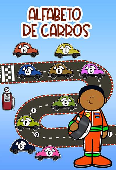 Abecedario de Carros para imprimir